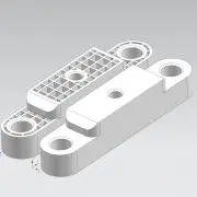 brackets-rib-and-solid OBT bracket printing V1 bracket