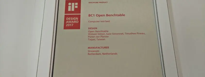 OBT BC1 Design award iF