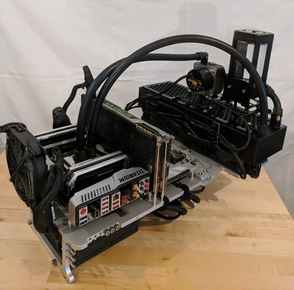 OBT Silver with 360 radiator mount