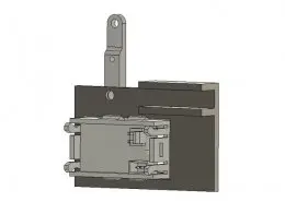 Digital voltmeter bracket open benchtable