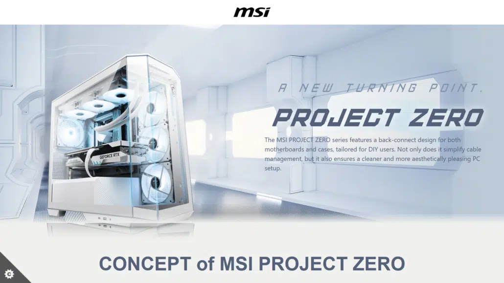 msi project zero